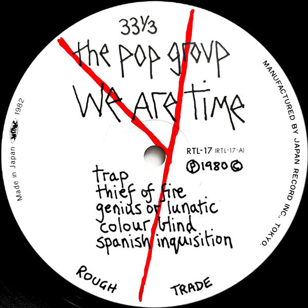 The Pop Group - We Are Time (LP, Album, Comp)