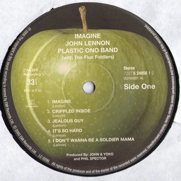 John Lennon - Imagine(LP, RE, RM, Gat)