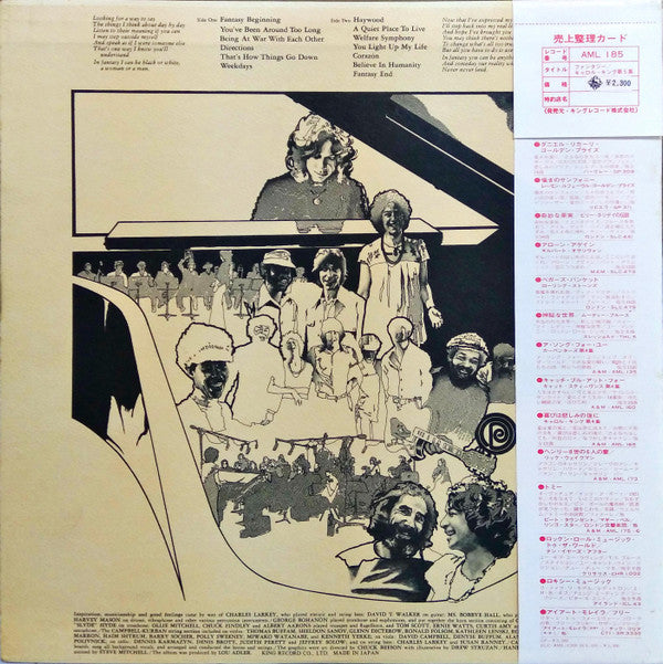 Carole King - Fantasy (LP, Album, RE)