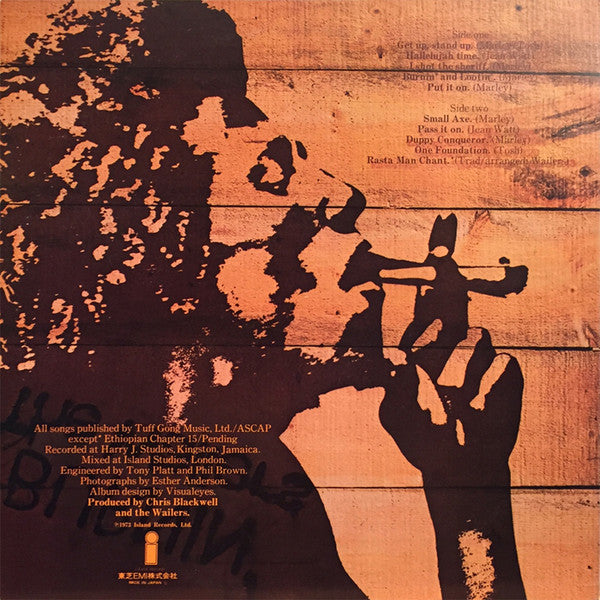 The Wailers - Burnin' (LP, Album, Gat)