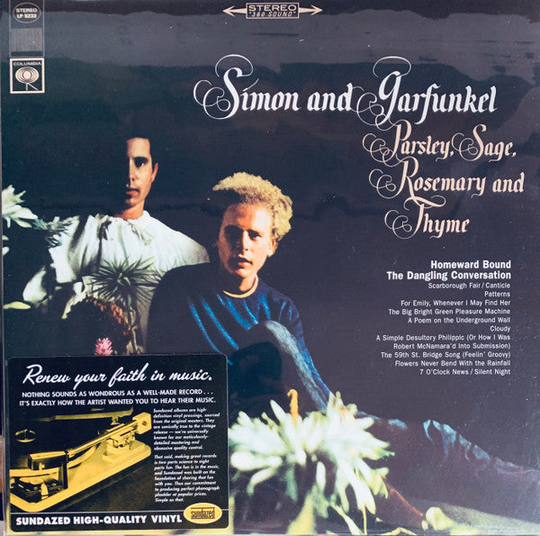 Simon & Garfunkel - Parsley, Sage, Rosemary And Thyme(LP, Album, RE)