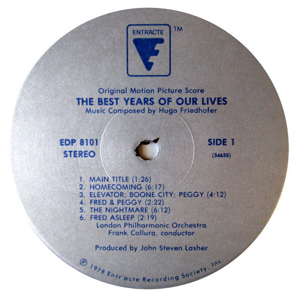 Hugo Friedhofer - The Best Years Of Our Lives (Original Motion Pict...