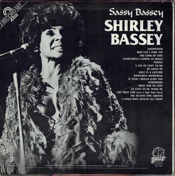 Shirley Bassey - Sassy Bassey (2xLP, Comp)