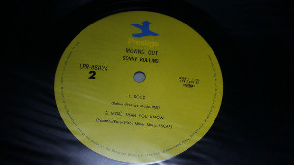 Sonny Rollins - Moving Out (LP, Album, Mono, RE)