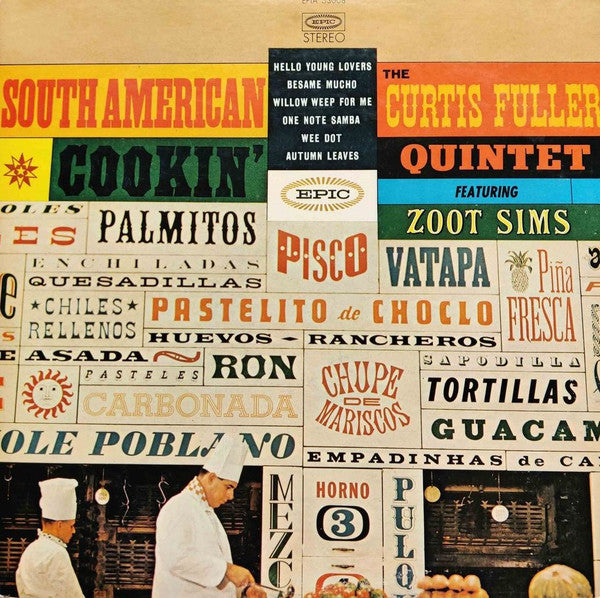 Curtis Fuller's Quintet - South American Cookin'(LP, Album, RE)