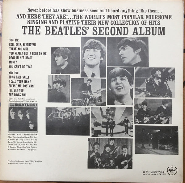 The Beatles - The Beatles' Second Album (LP, Album, RE, Gat)