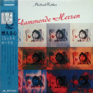 Michael Rother - Flammende Herzen  (LP, Album, RE)