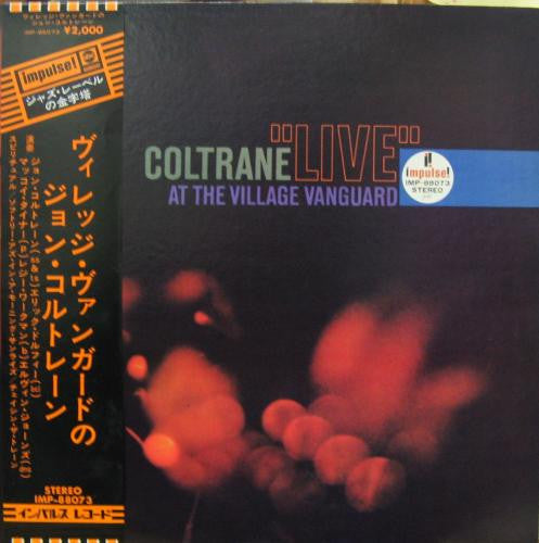 Coltrane* - ""Live"" At The Village Vanguard (LP, Album, RE, Gat)