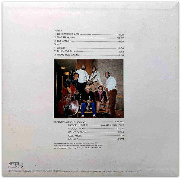 Benny Golson - Time Speaks (LP)