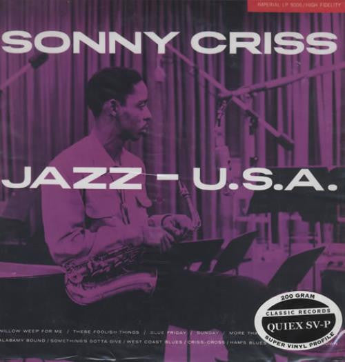 Sonny Criss - Jazz - U.S.A. (LP, Album, Mono, RE, 200)