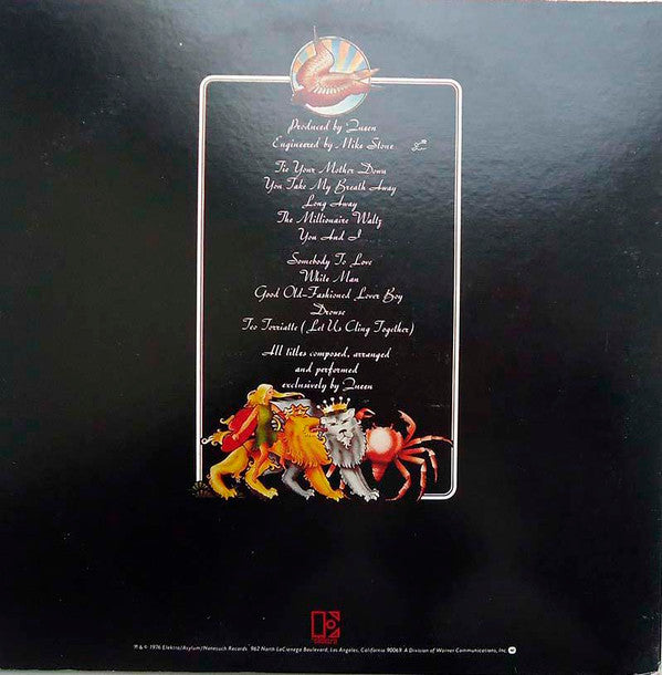 Queen - A Day At The Races = 華麗なるレース (LP, Album, RE)