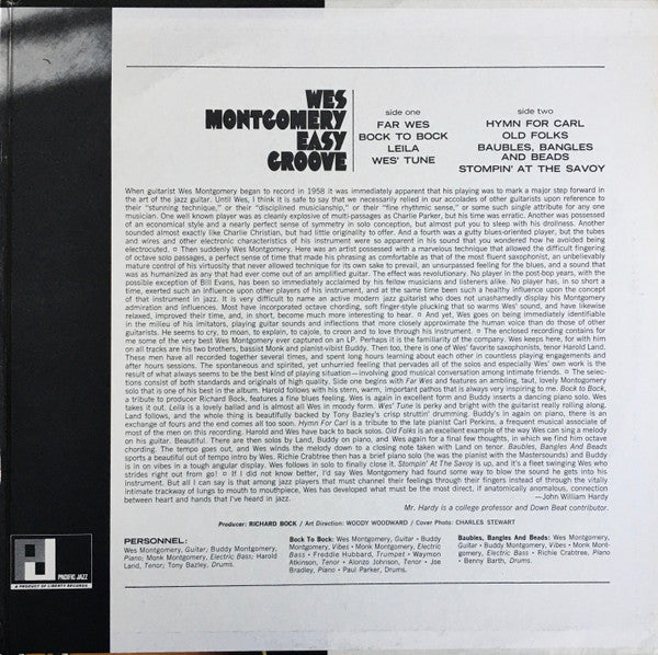 Wes Montgomery - Easy Groove (LP, Comp)