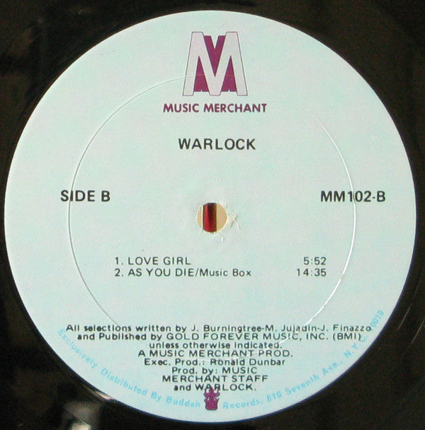 Warlock (6) - Warlock (LP)