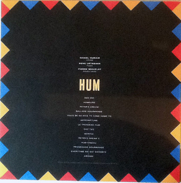 Humair*, Urtreger*, Michelot* - HUM (LP, Album)