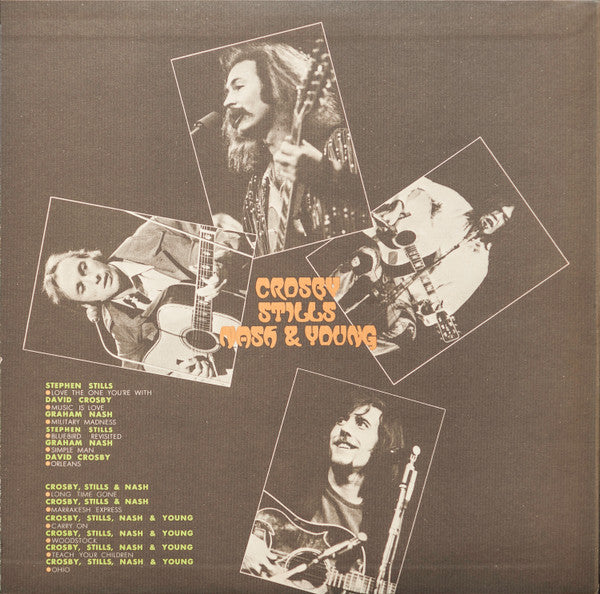 Crosby, Stills, Nash & Young - All Together (LP, Comp, RE, Gat)