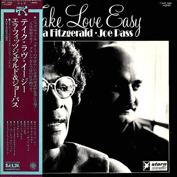 Ella Fitzgerald & Joe Pass - Take Love Easy (LP, Album, Mono)