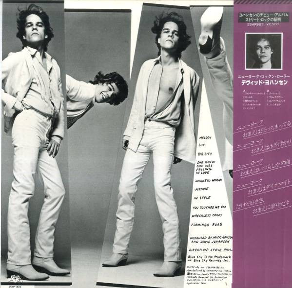 David Johansen - In Style (LP, Album)