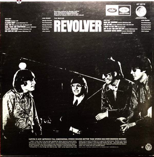 The Beatles - Revolver (LP, Album, RE)