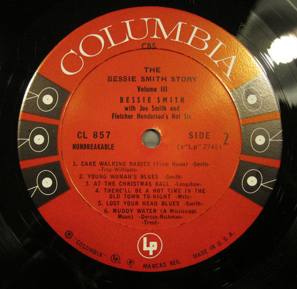 Bessie Smith - The Bessie Smith Story - Vol.3(LP, Comp, Mono, RE)
