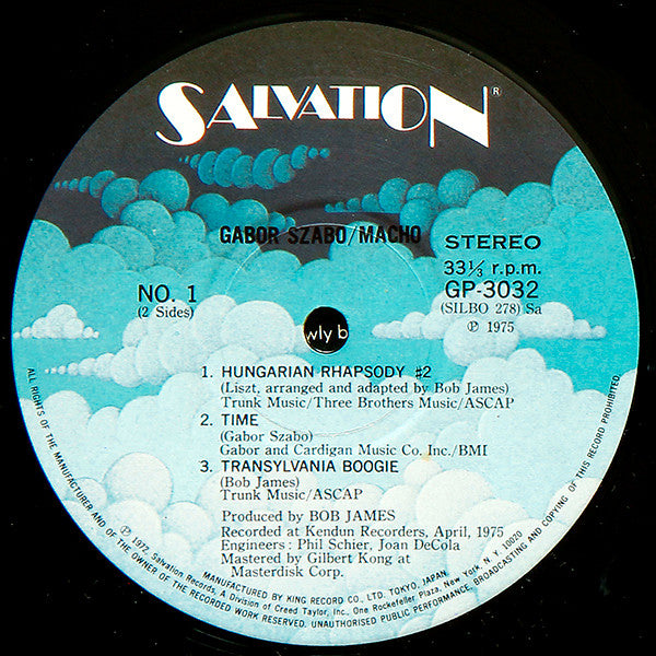 Gabor Szabo - Macho (LP, Album)