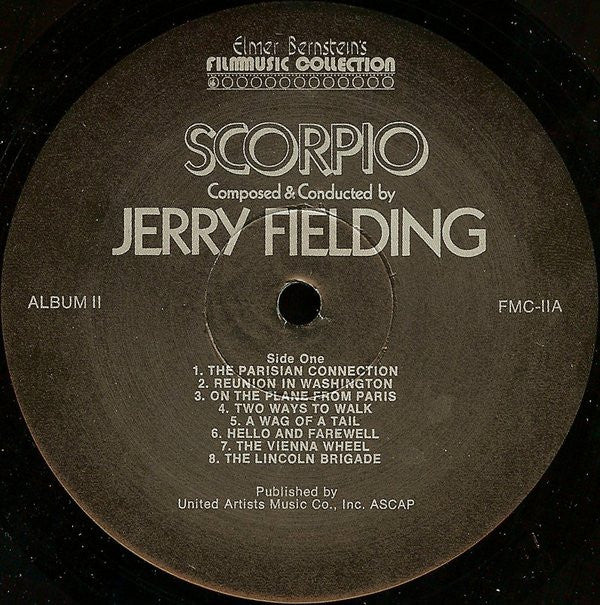 Jerry Fielding - Scorpio (LP, Album)