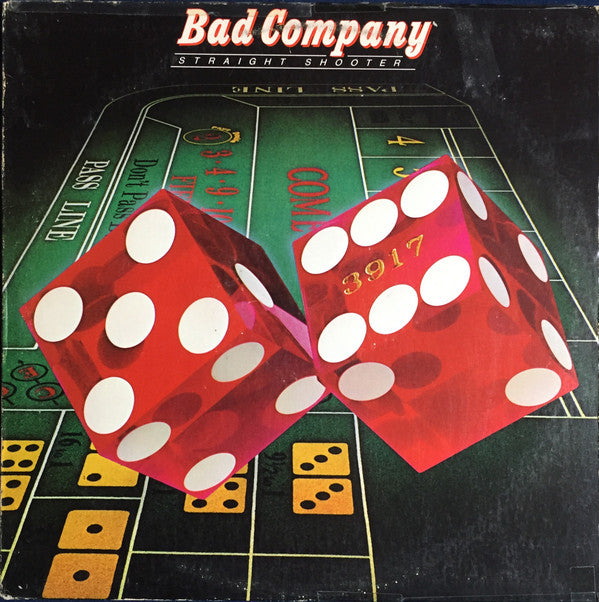 Bad Company (3) - Straight Shooter (LP, Album, San)