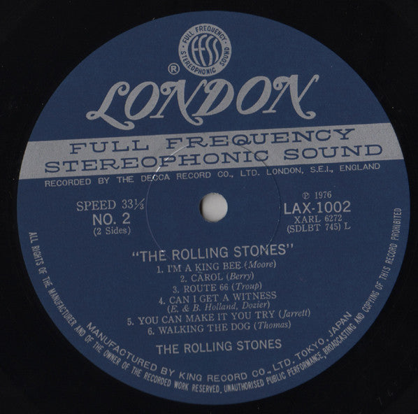 The Rolling Stones - The Rolling Stones (LP, Album, RE)