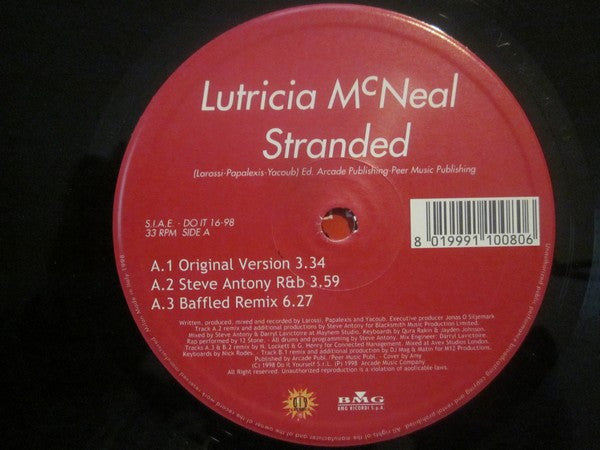 Lutricia McNeal - Stranded (12"")