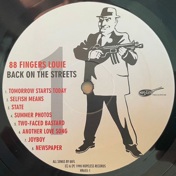 88 Fingers Louie - Back On The Streets (LP, Album)