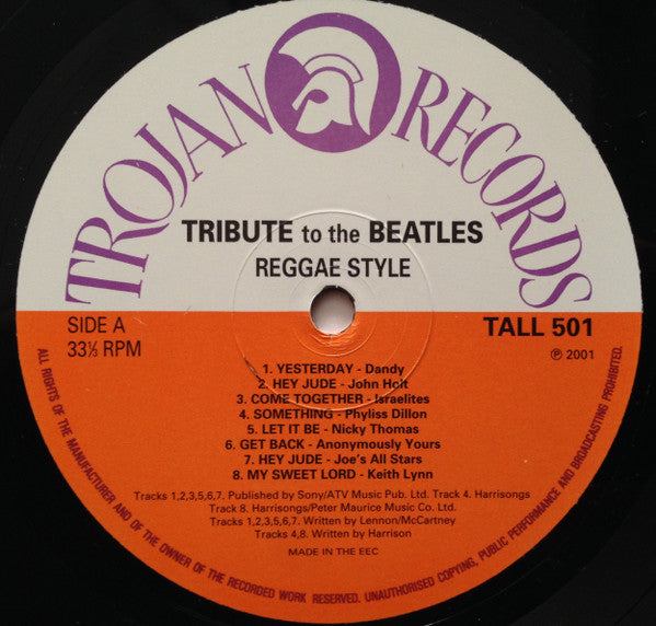 Various - Tribute To The Beatles Reggae Style (3xLP, Comp, Ltd + Box)