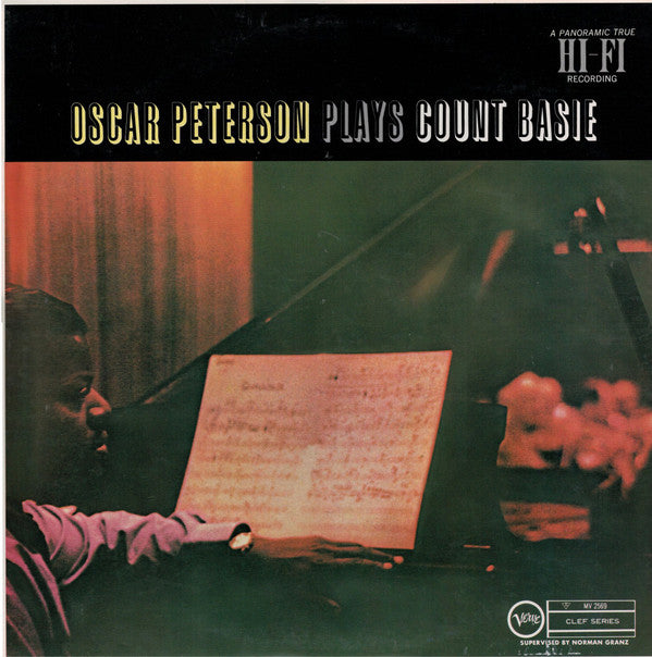 Oscar Peterson - Oscar Peterson Plays Count Basie (LP, RE)