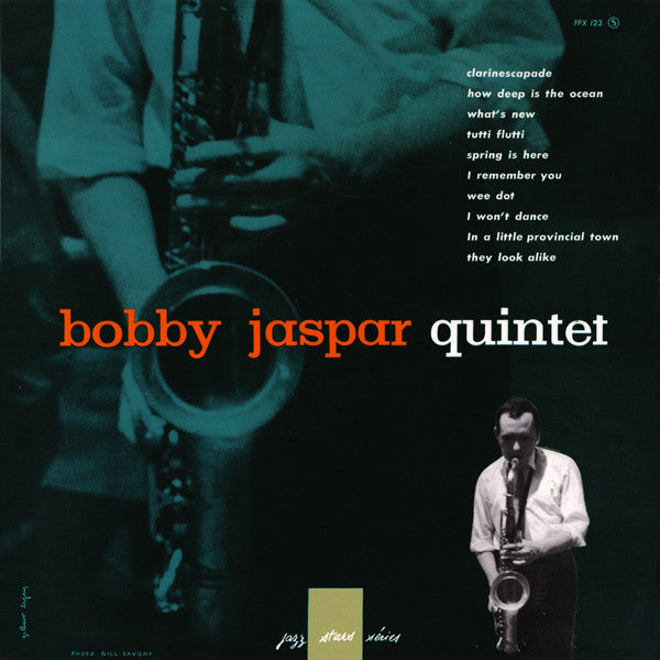 Bobby Jaspar Quintet - Bobby Jaspar Quintet (LP, Album, Mono, Ltd, RE)