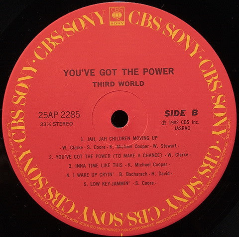 Third World = サード・ワールド* - You've Got The Power = ラヴ・アイランド (LP, Album)