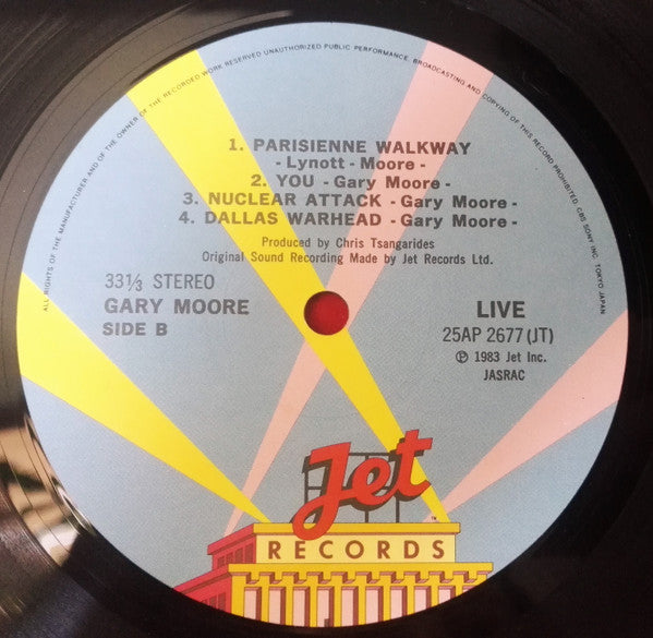 Gary Moore - Live (LP, Album)