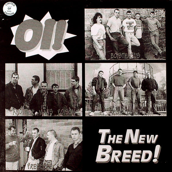 Various - Oi! The New Breed (LP, Comp, Ltd, Num)