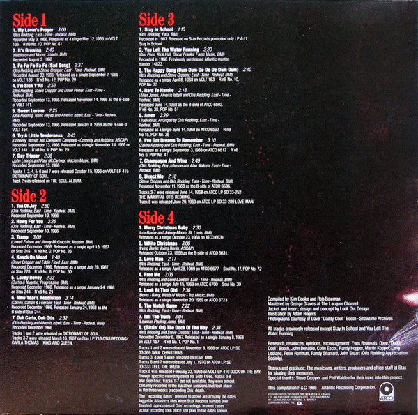 Otis Redding - The Otis Redding Story Volume Two: Deep Soul(2xLP, C...