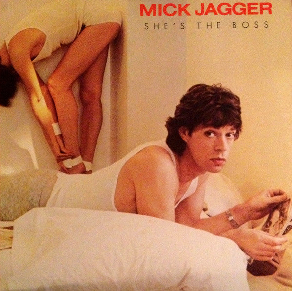 Mick Jagger - She's The Boss (LP, Album, Promo)