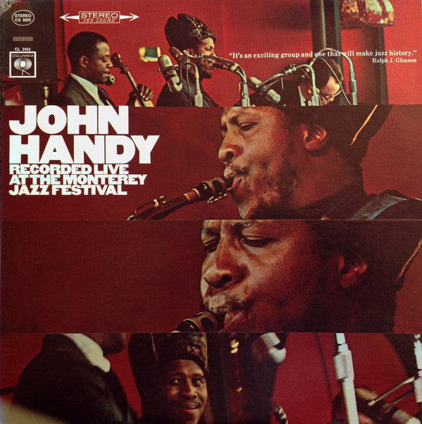 John Handy - Recorded Live At The Monterey Jazz Festival(LP, Album,...