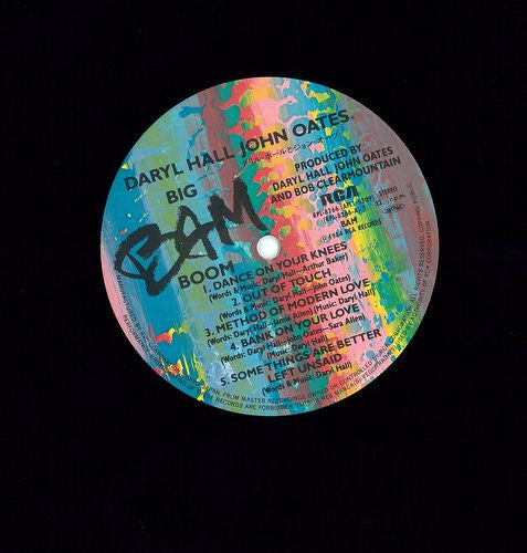 Daryl Hall & John Oates - Big Bam Boom (LP, Album, Tra)