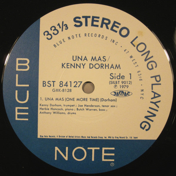 Kenny Dorham - Una Mas (One More Time) (LP, Album, RE)