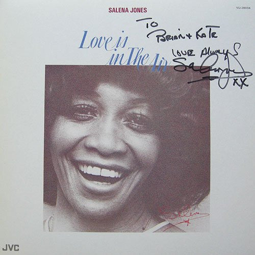 Salena Jones - Love Is In The Air (LP, Album)