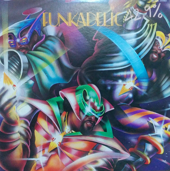 Funkadelic (2) - 42.9% (LP, Album, Promo)