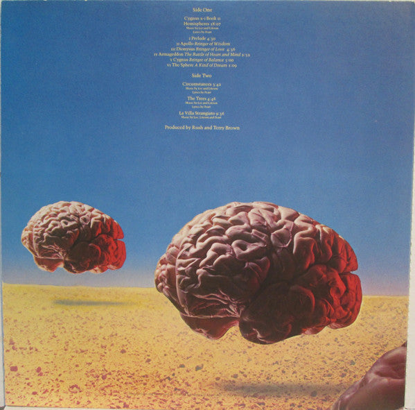 Rush - Hemispheres (LP, Album, Promo)
