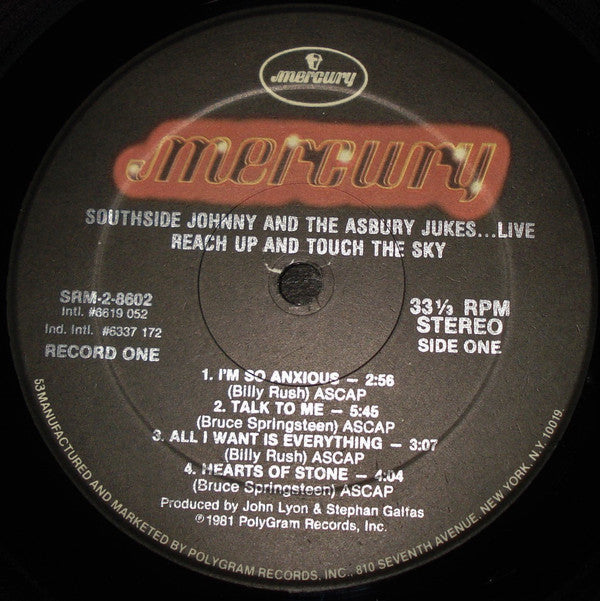 Southside Johnny & The Asbury Jukes - Live : Reach Up And Touch The...