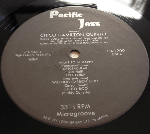 Chico Hamilton Quintet* - Chico Hamilton Quintet (LP, Album, Mono)