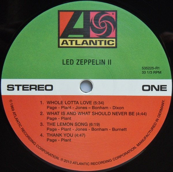 Led Zeppelin - Led Zeppelin II (LP, Album, RE, RM, 180)