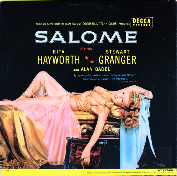 Morris Stoloff - Salome / Samson And Delilah(LP, Album, RE)