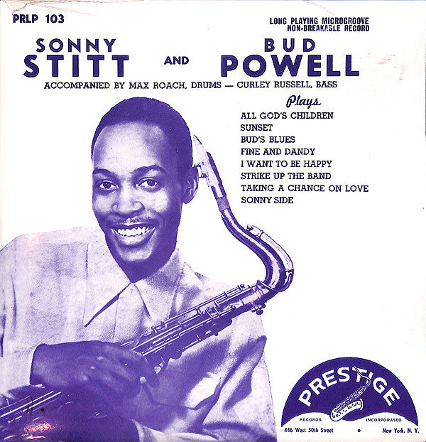 Sonny Stitt - Sonny Stitt And Bud Powell Quartet(10", Mono, RE)