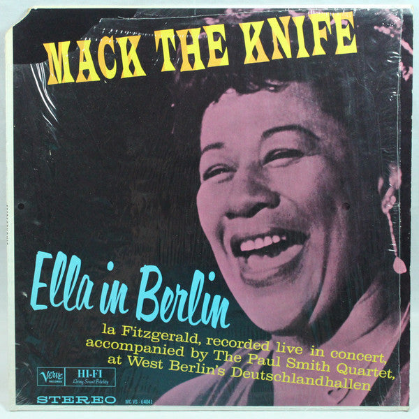 Ella Fitzgerald - Mack The Knife - Ella In Berlin (LP)