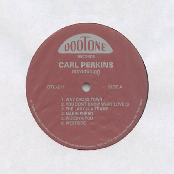 Carl Perkins (4) - Introducing... (LP, Album, RE, RM)